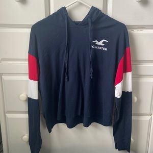 Hollister cropped sweatshirt